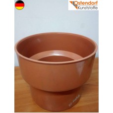 Перехід чавун/ПВХ зовнішньої каналізації Ostendorf (KGUG) 200 (арт.223820) Перехід чавун/ПВХ зовнішньої каналізації Ostendorf (KGUG) 200 (арт.223820)