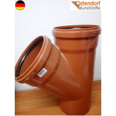 Трійник зовнішньої каналізації Ostendorf (KGEA) 200*200*45 град. (арт.223300) Трійник зовнішньої каналізації Ostendorf (KGEA) 200*200*45 град. (арт.223300)