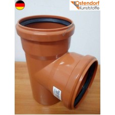 Трійник зовнішньої каналізації Ostendorf (KGEA) 110*110*87 град. (арт.220400)
